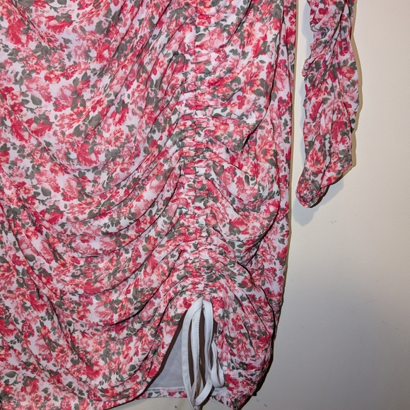 Spring Floral Pink Dress - Picture 4 of 4